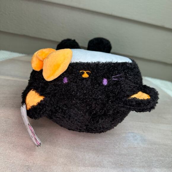 Halloween Hello Kitty Black Cat Plush Sanrio 2023 Cracker Barrel New Collectible - Picture 7 of 15